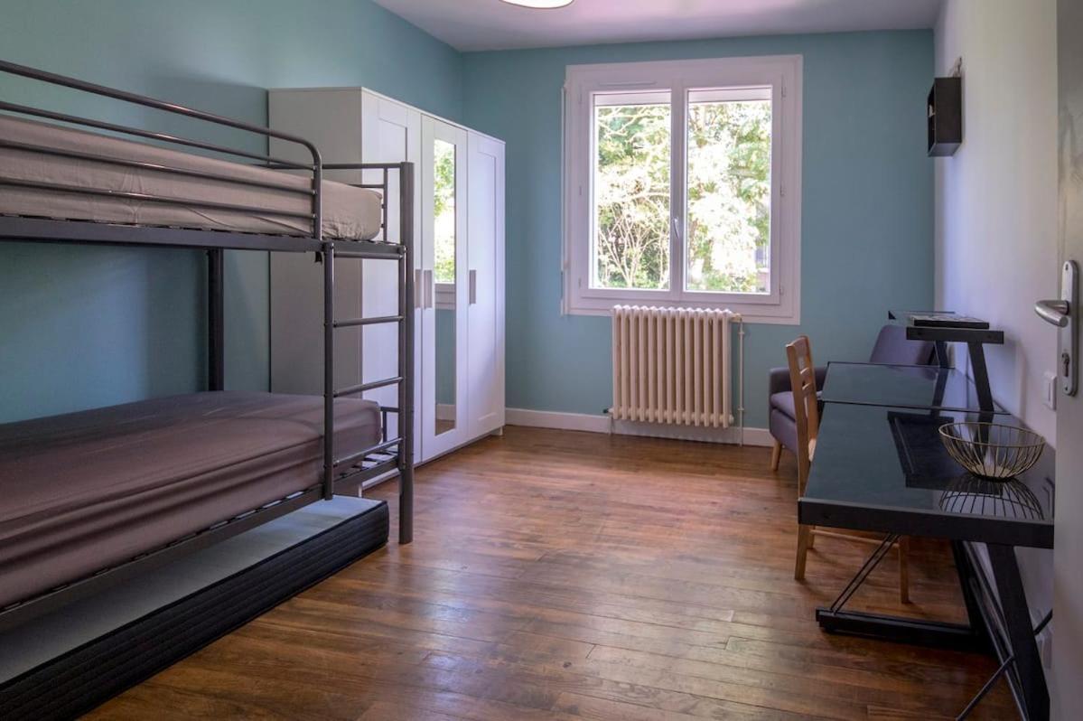 La Cahute, Appartement T2 Avec Jardin Ou Appartement Familial T6 มงโตบ็อง ภายนอก รูปภาพ