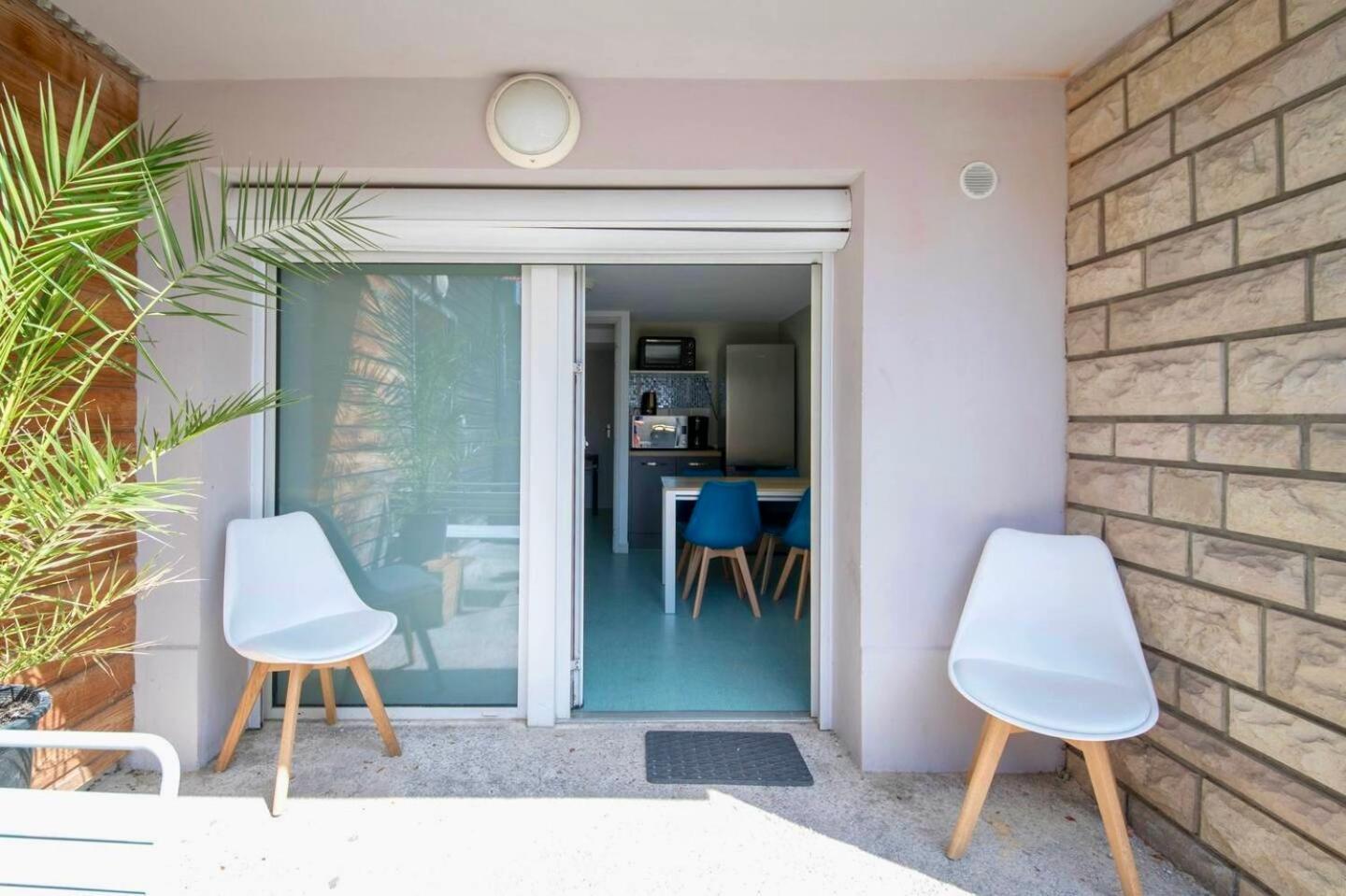 La Cahute, Appartement T2 Avec Jardin Ou Appartement Familial T6 มงโตบ็อง ภายนอก รูปภาพ